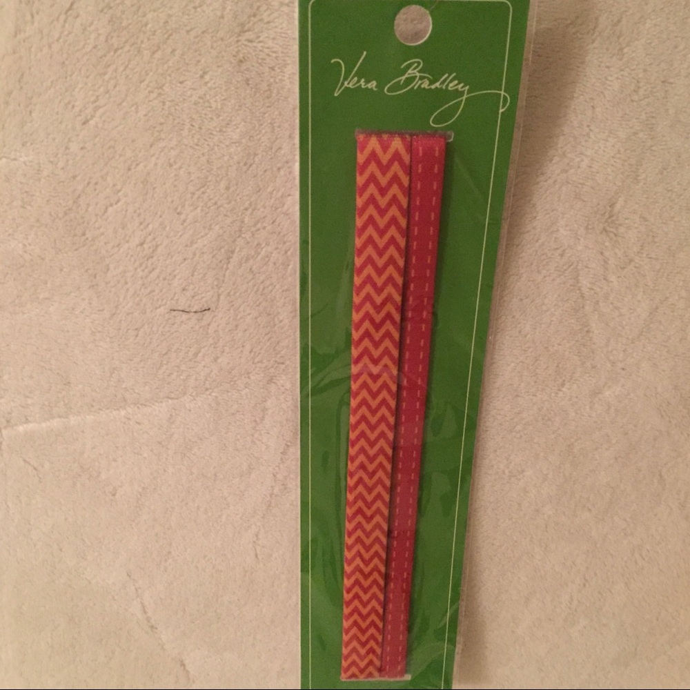 Vera Bradley Ziggy Zags 2 stretch headband set